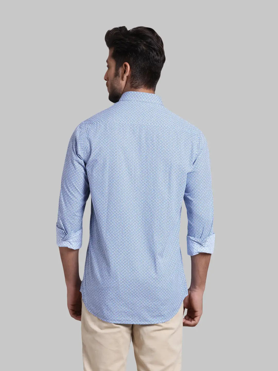 Men Regular Fit  Green Shirt