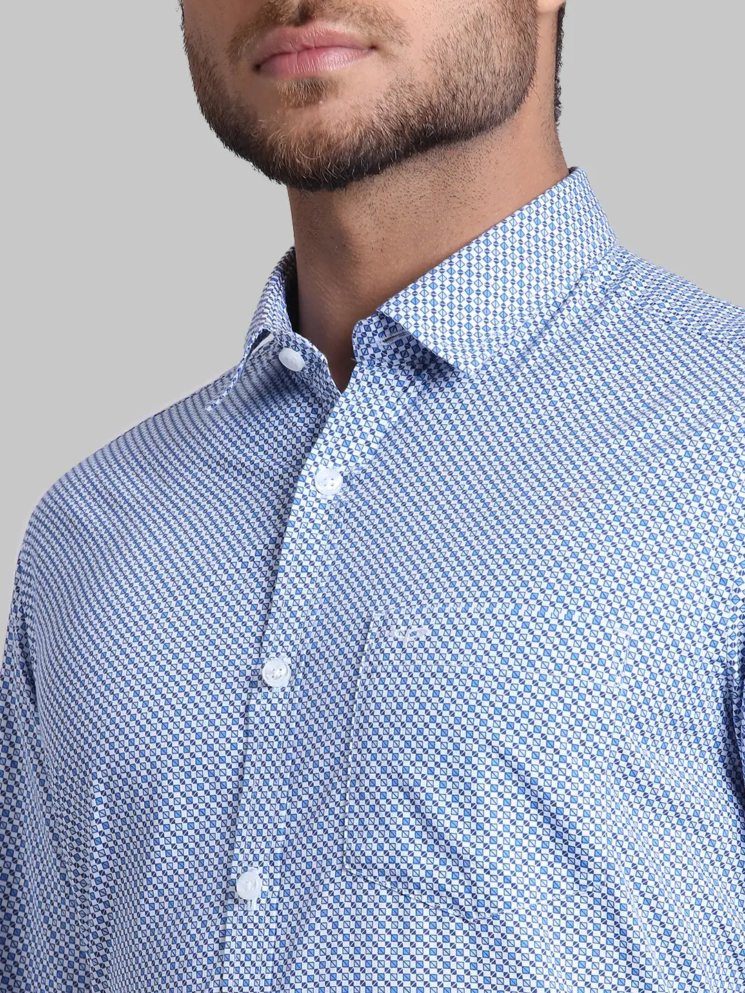 Men Regular Fit  Green Shirt