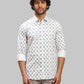 Men Regular Fit Blue Shirt