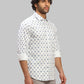 Men Regular Fit Blue Shirt
