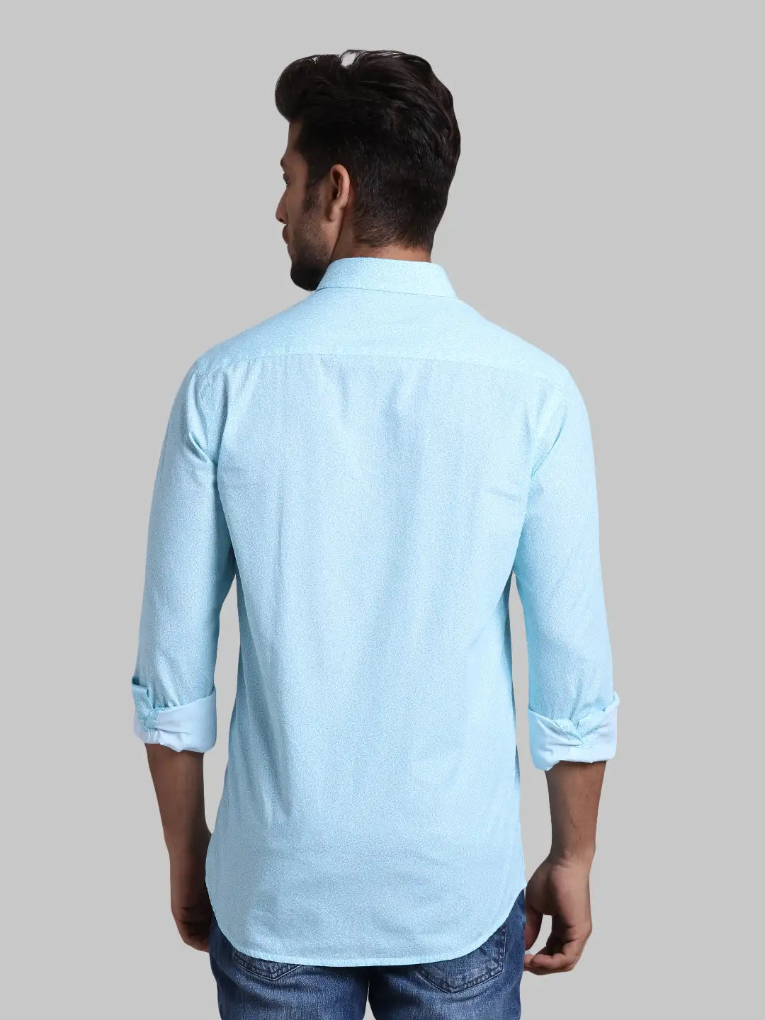 Men Regular Fit  Yellow Shirt
