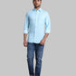 Men Regular Fit  Yellow Shirt