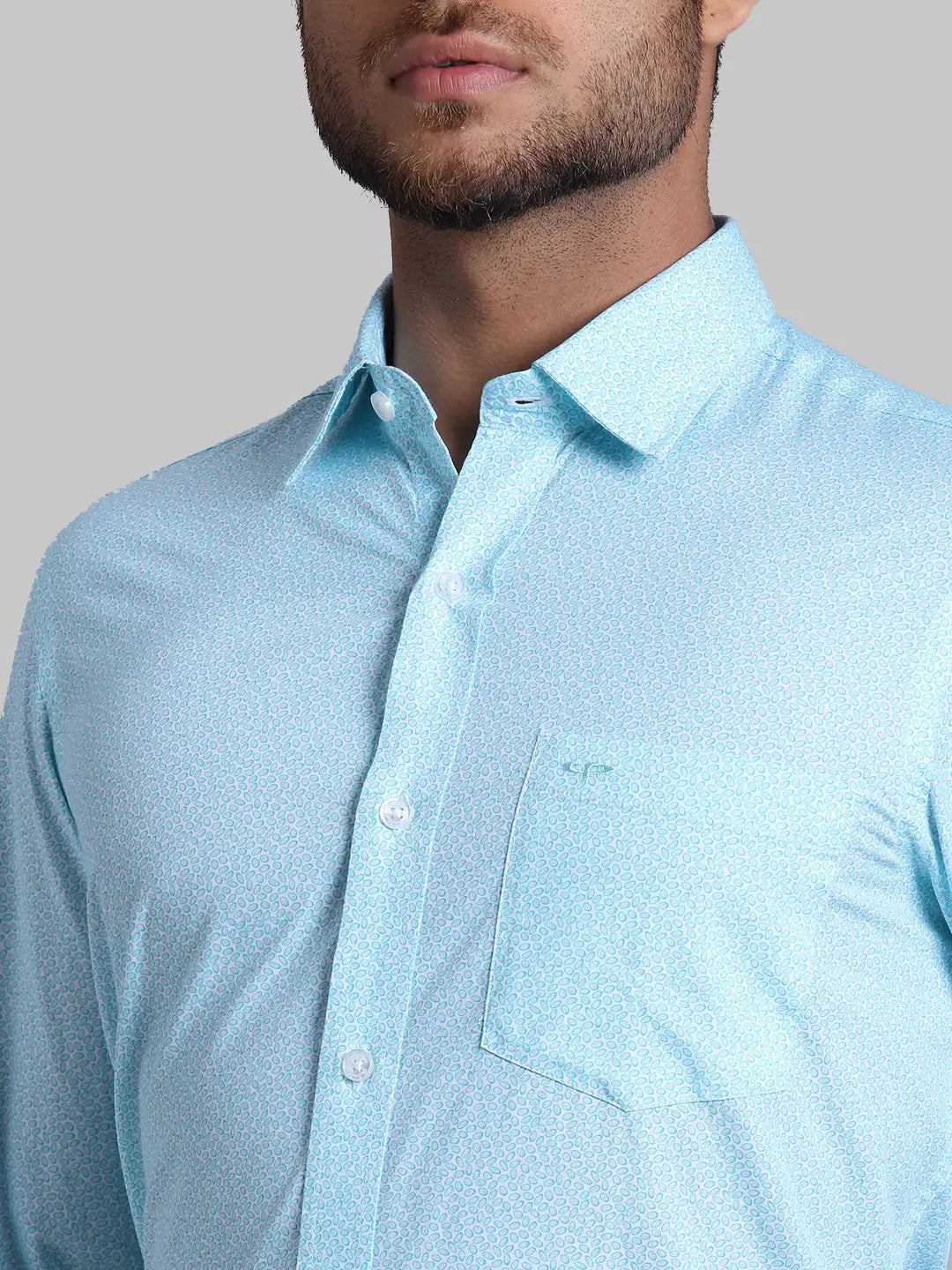 Men Regular Fit  Yellow Shirt