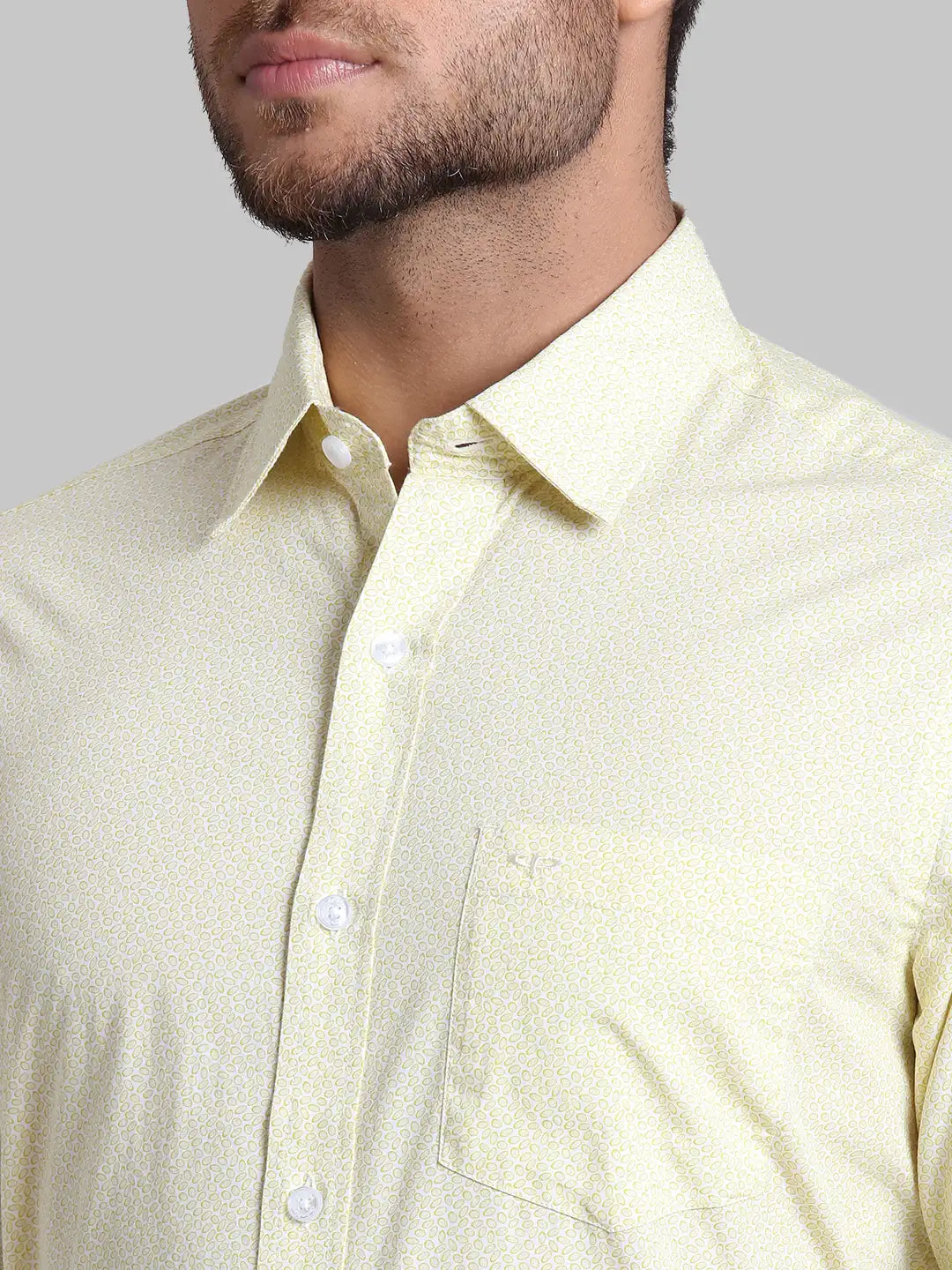 Men Regular Fit  Blue Shirt