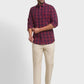 Men Contemporary Fit Medium Yellow Shirt