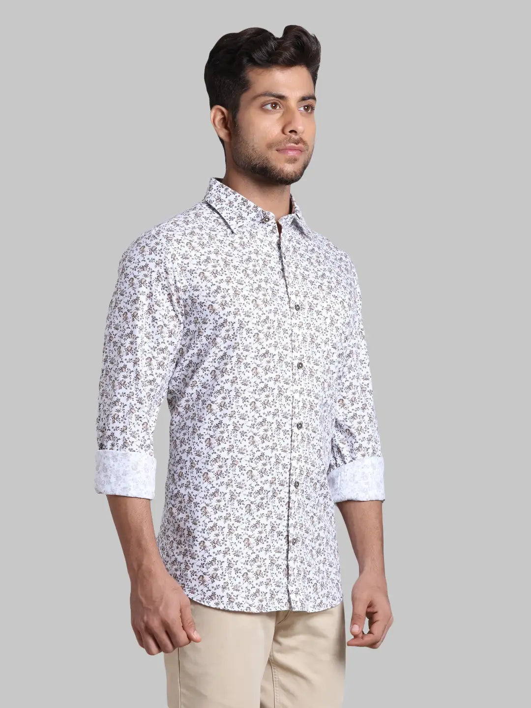 Men Regular Fit  Blue Shirt
