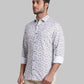 Men Regular Fit  Blue Shirt