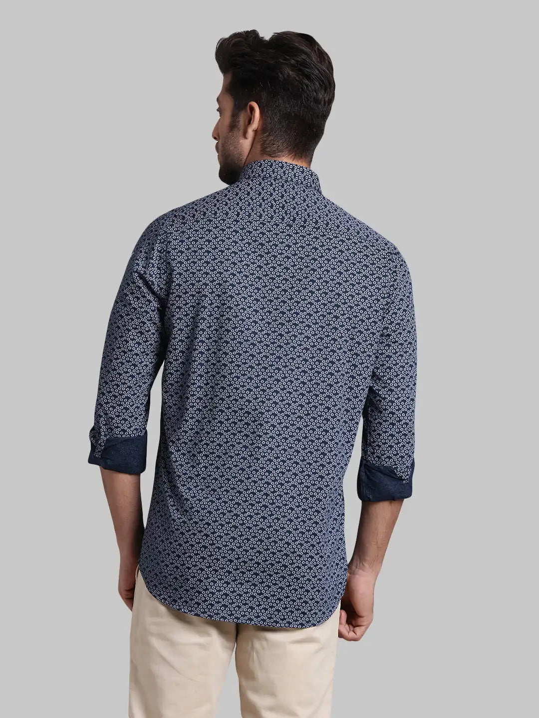 Men Regular Fit  Green Shirt