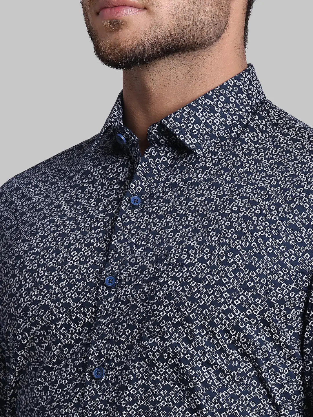 Men Regular Fit  Green Shirt