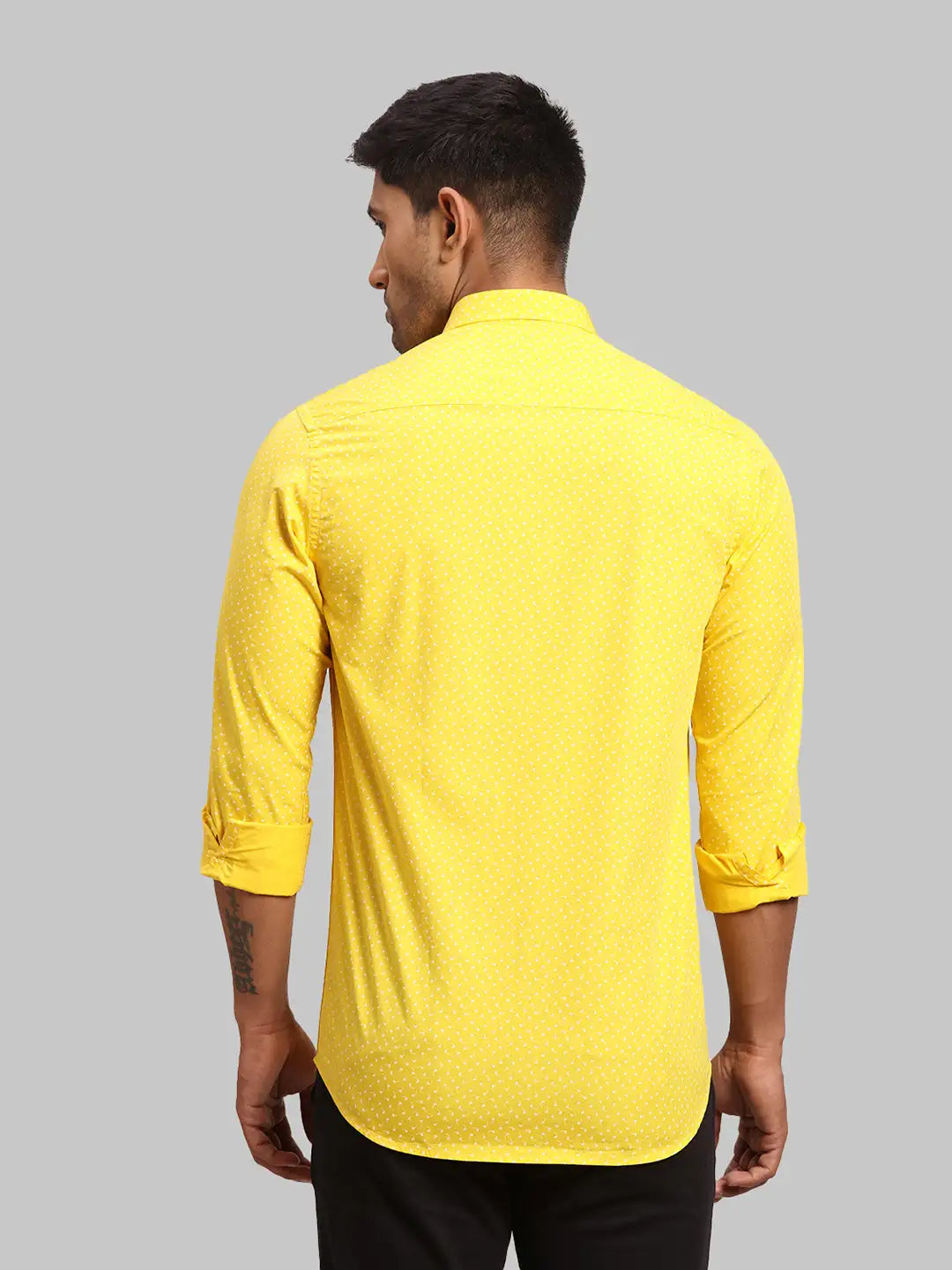 Men Contemporary Fit Medium Red Shirt