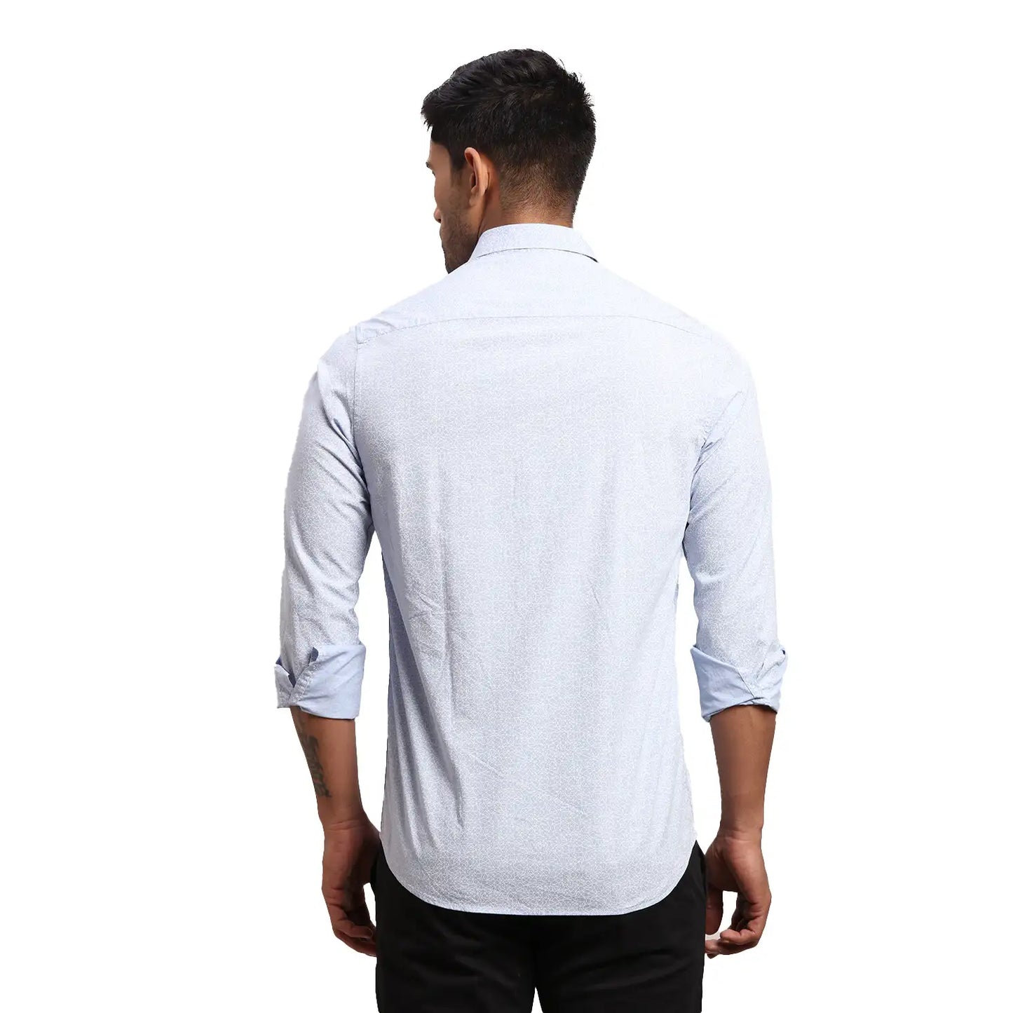 Men Contemporary Fit Medium Red Shirt