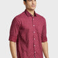 Men Regular Fit Green Shirt