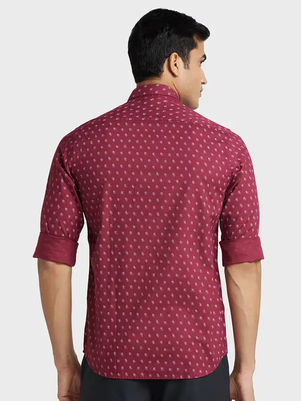 Men Regular Fit Green Shirt