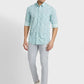 Men Regular Fit Blue Shirt