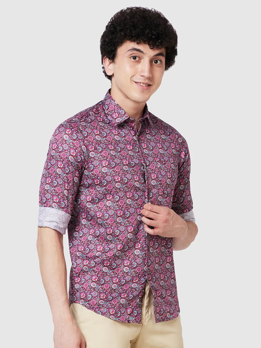 Men Regular Fit White Shirt