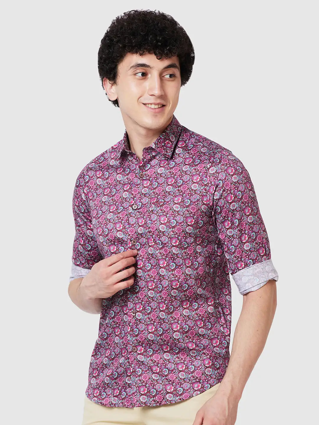 Men Regular Fit White Shirt