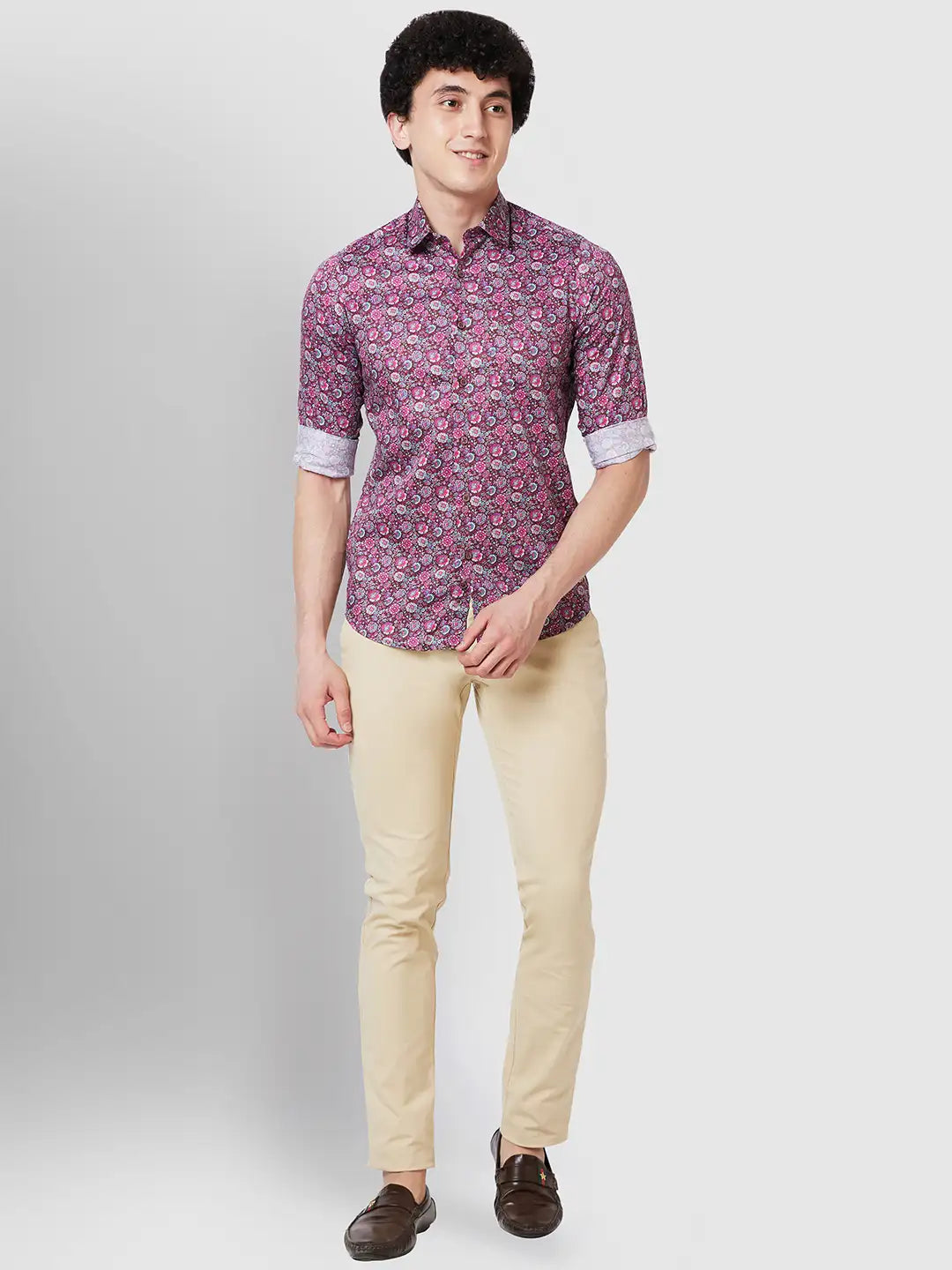 Men Regular Fit White Shirt