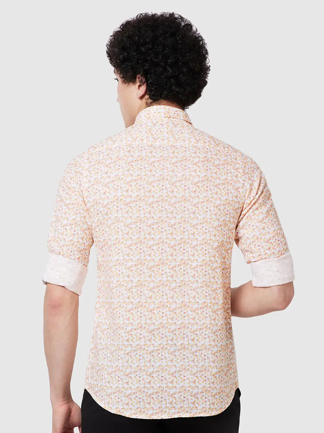 Men Contemporary Fit Red Shirt