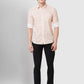 Men Contemporary Fit Red Shirt