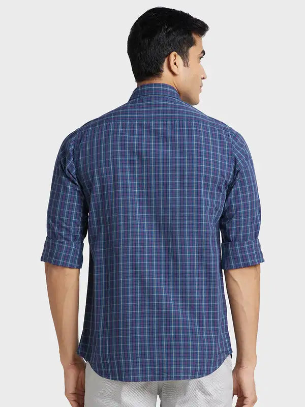 Men Regular Fit Green Shirt