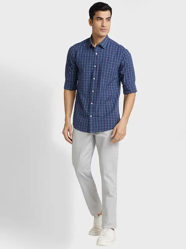 Men Regular Fit Green Shirt
