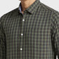 Men Tailored Fit Light Grey Shirt