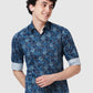 Men Contemporary Fit Yellow Shirt