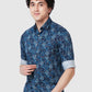 Men Contemporary Fit Yellow Shirt