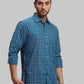 Men Regular Fit Green Shirt