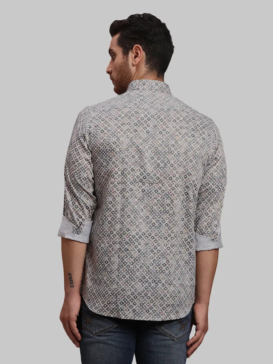 Men Regular Fit Yellow Shirt