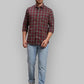 Men Tailored Fit Blue Shirt
