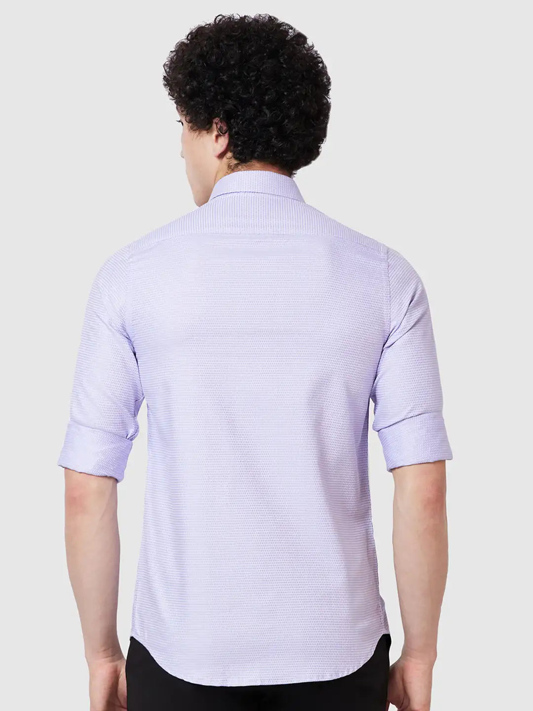 Men Regular Fit Blue Shirt