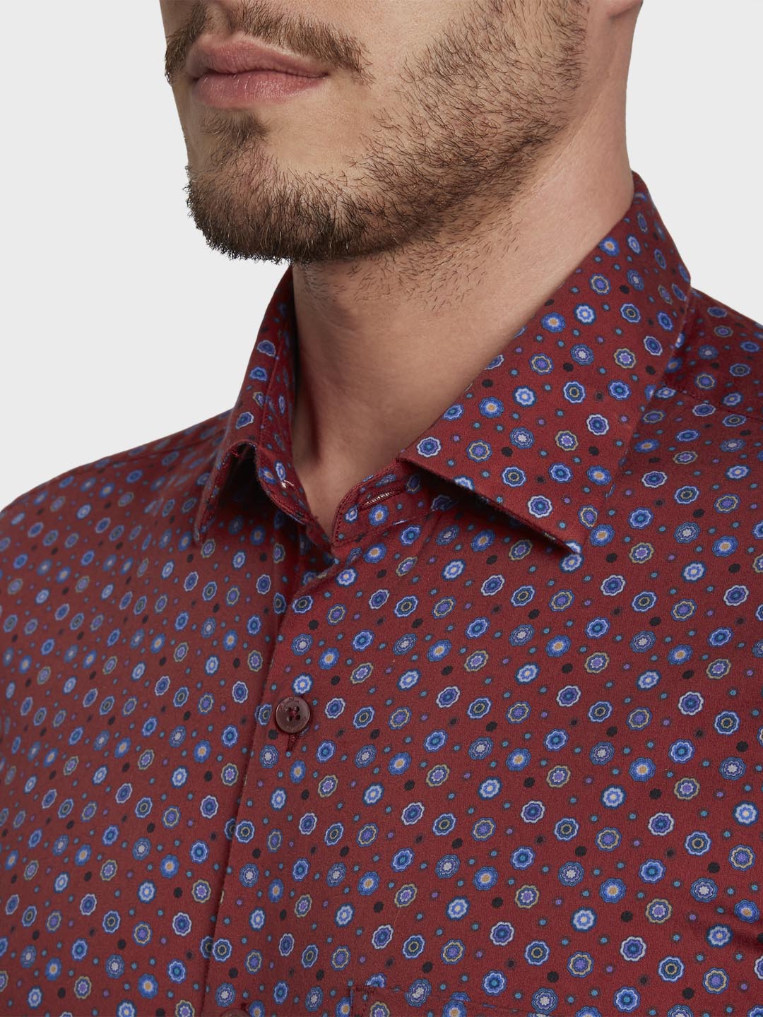 Dark Red Shirt – MyRaymond