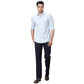 Men Black Tailored Fit Solid Cotton Full Sleeves Shirts