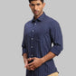 Men Tailored Fit Medium Blue Shirt