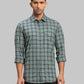Men Tailored Fit Dark Red Shirt
