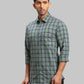 Men Tailored Fit Dark Red Shirt