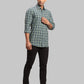 Men Tailored Fit Dark Red Shirt