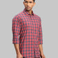 Men Tailored Fit Dark Green Shirt