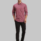 Men Tailored Fit Dark Green Shirt
