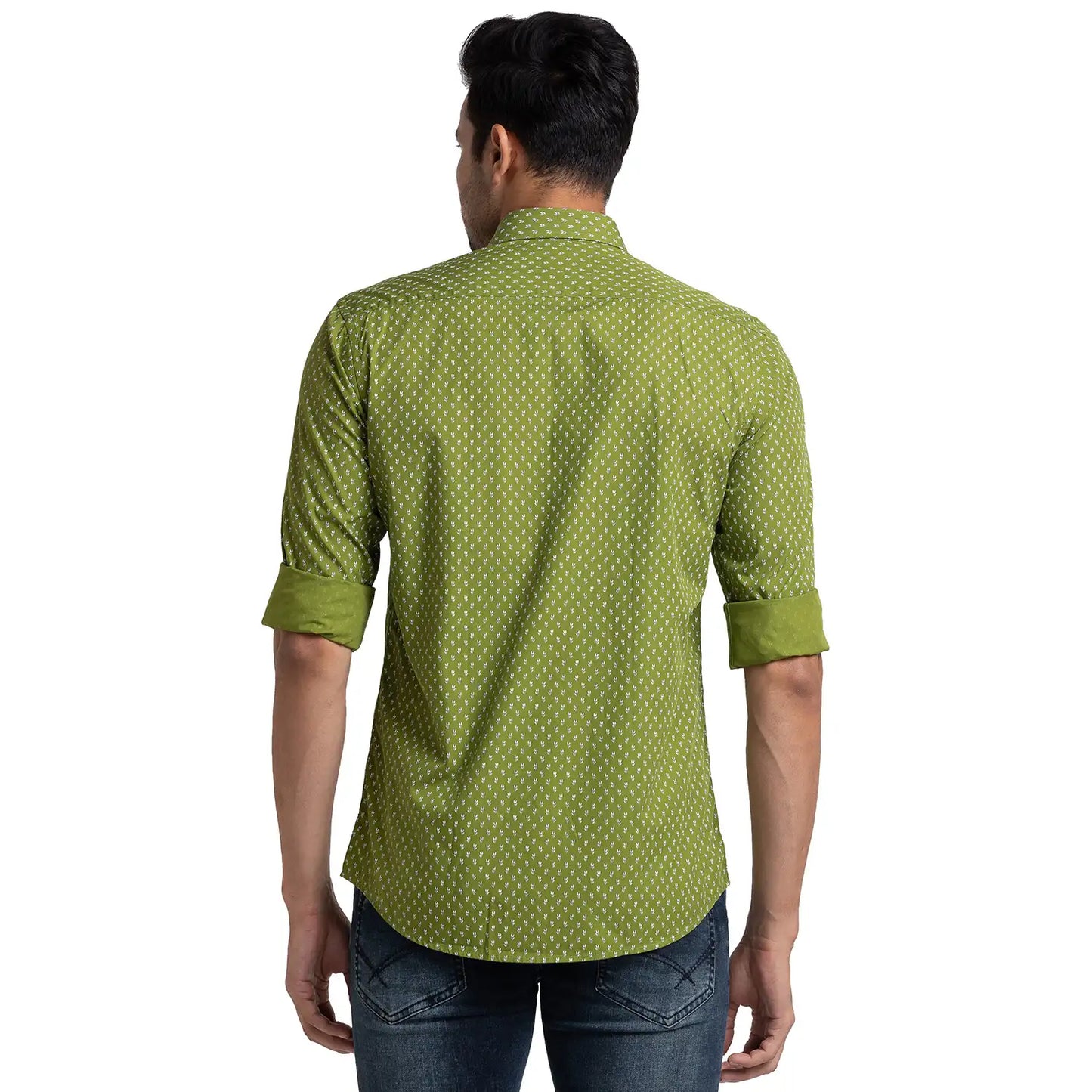 Men Tailored Fit White Polo