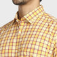 Men Tailored Fit Medium Green Shirt
