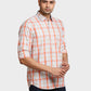 Men Tailored Fit Medium Green Shirt