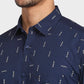 Men Tailored Fit Medium Red Shirt