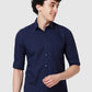 Men Tailored Fit Yellow Shirt