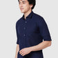 Men Tailored Fit Yellow Shirt