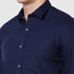 Men Tailored Fit Yellow Shirt