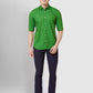 Men Tailored Fit Blue Shirt
