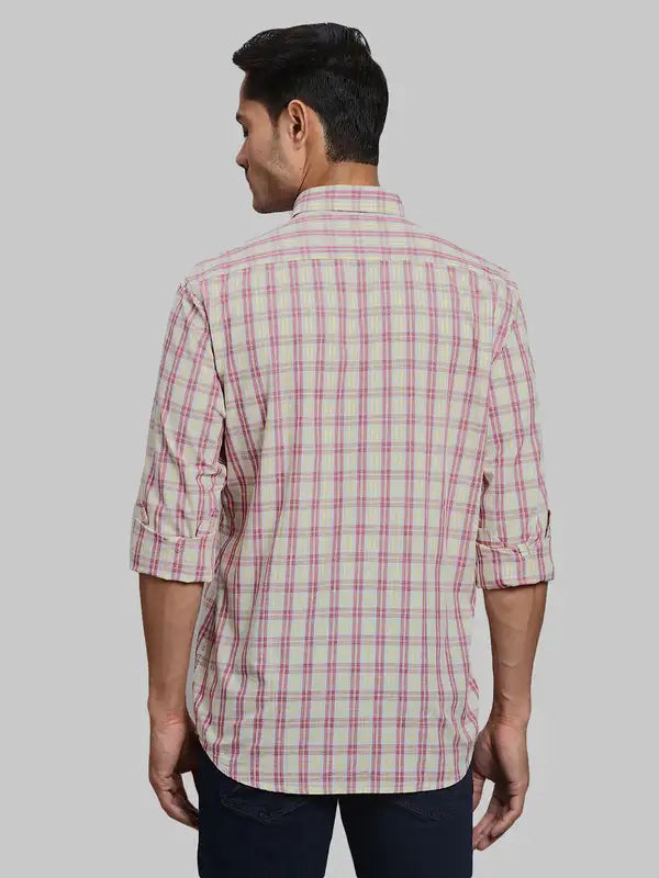 Men Regular Fit Blue Shirt
