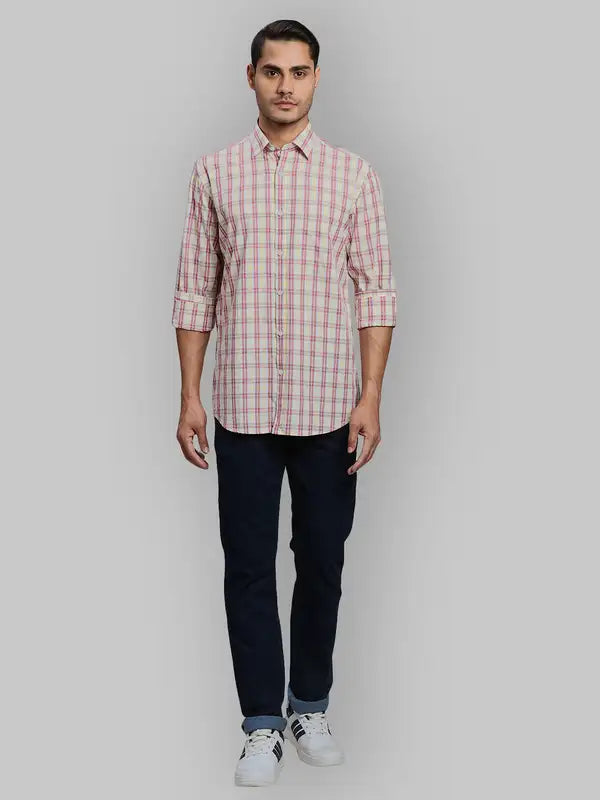 Men Regular Fit Blue Shirt